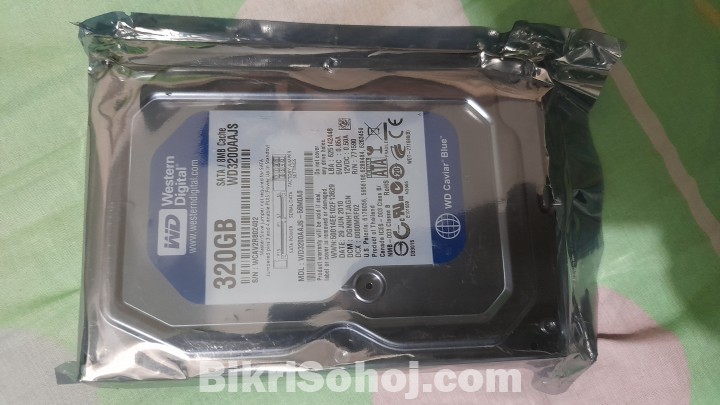 WD 320GB HARD DISK